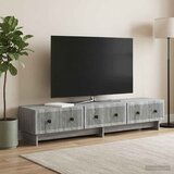 TV ormar Siva sonoma 147 x 34,5 x 30 cm Konstruirano drvo | Eponuda.com