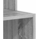  Stol s policom Siva Sonoma 106 x 41 x 88.5 cm Konstruirano drvo | shoptok.hr