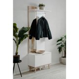 MID.YOU PREDSOBA bela, hrast sonoma | Shoptok.si