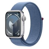 Apple Watch 9 GPS 41mm Silver Winter Blue Sport Loop MR923/MR913LL/A | Eponuda.ba