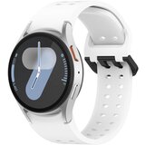 INF silikonski pas za uro z dvojnim gumbom za samsung galaxy watch white, (21605381) | Shoptok.si