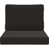  Zunanja blazina za kavč 2 pcs Črna Poliester, (5000202340) | Shoptok.si