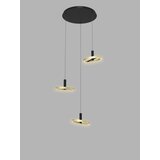 Wofi 5016-304 - led prigušiva luster na sajli brest LED/26W/230V crna/zlatna | Eponuda.com