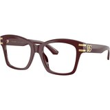 Dolce & Gabbana DG3419 3091 M (52) Rdeča/Kristalna | Shoptok.si
