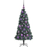  Umjetno božićno drvce sa svjetlima i setom kuglica 120 cm PET | Eponuda.com