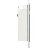  LED kupaonski ormarić s ogledalom bijeli 40x12x45 cm akrilni | shoptok.hr