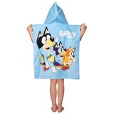 Jerry Fabrics Plavi pamučan dječji pončo veličina za 3-8 godina Bluey Skate – | shoptok.hr