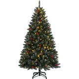 vidaXL Umetna novoletna jelka 300 LED diod 240 cm | Shoptok.si