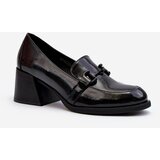 Kesi Black Nireva Patent High Heeled Shoes cene