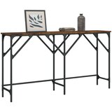  Konzolni stol boja hrasta 140x29x75 cm od konstruiranog drva | shoptok.hr