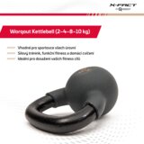 Worqout Dumbbell Kettlebells 8 kg - unisex | shoptok.hr