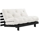 Karup Design Kremno bela raztegljiva sedežna garnitura 140 cm Roots Black Night – | Shoptok.si