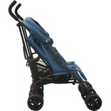 Dječja kolica za blizance modra čelična | shoptok.hr