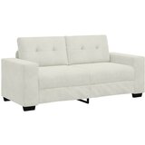  Dvosjed krem boje baršuna 180x77x82 cm | Shoptok.si
