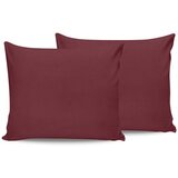  Maroon Maroon Pillowcase Set (2 Pieces) (EU) (IT) | ePonuda.com