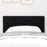  Vzglavje z LED lučmi z vzglavjem Prilagodljiva Črna 80 cm blago, (5000043884) | Shoptok.si