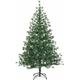  Umjetno božićno drvce s kuglicom 150 cm 150 LED lampica - 150 cm s LED žaruljama i bijelim kuglicama | shoptok.hr