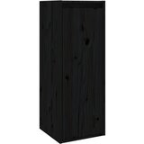 Furnova Stenska omarica črna 30x30x80 cm trdna borovina, (21949544) | Shoptok.si