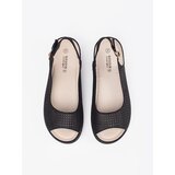 GOODIN Black comfortable sandals | Shoptok.si