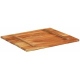  Pravokutna stolna ploča 70 x 80 cm 25 - 27 mm obnovljeno drvo | shoptok.hr