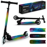 Kidwell MIDO sklopivi romobil s ugrađenom LED rasvjetom, crni Cijene