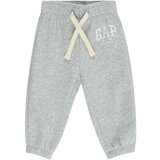 GAP Hlače svetlo bež / pegasto siva / off-bela | Shoptok.si