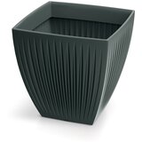 Microcer Saksija Latia kvadratna standard 30cm - antracit kamen 466R | Eponuda.com