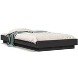 vidaXL Okvir za krevet crni 90 x 190 cm od konstruiranog drva Cijene