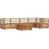  Set vanjskih sofa 6 pcs Prirodna | Eponuda.com