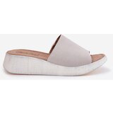 Panto Fino Suede Women Wedge Sandals | shoptok.hr