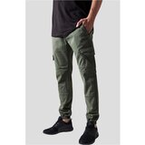 Urban Classics Washed Cargo Twill Jogging Pants olive Cene