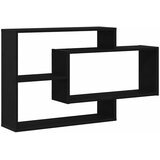 Zidna polica crni hrast 104x20x58,5 cm inženjerski drvo | shoptok.hr