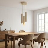  Brilagi - Visilica na sajli 3xGU10/15W/230V bež/zlatna | Eponuda.com