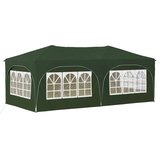  Zložljivi šotor za zabave 575 x 288 x 245 cm Zelena, (5000248661) | Shoptok.si