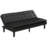 Støraa Crna sklopiva sofa od imitacije kože 191 cm Maine – | shoptok.hr