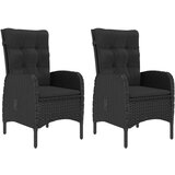  3-dijelni vrtni blagovaonski set crni | shoptok.hr