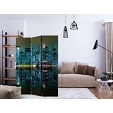 Paravan u 3 dijela - Gold reflections - NYC [Room Dividers] 135x172 | shoptok.hr