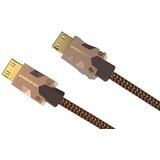 Monster Kabel HDMI M2000 UHD 4K HDR10+ 25 Gbit/s 5 m, Svetlo rjava, (21365938) Cene