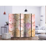 Artgeist PARAVAN 225/172/3 cm svetlo rumena, svetlo roza | Shoptok.si