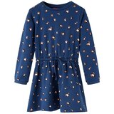 vidaXL Dječja haljina s dugim rukavima modra 140 | shoptok.hr
