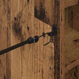 Golf ormar s kotačem Jednobojno Staro drvo 90 x 45 x 98 cm | shoptok.hr