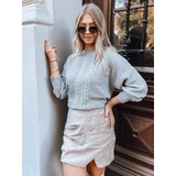 DStreet Sweter damski oversize CAMELLIA szary Cene