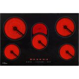Keramička ploča za kuhanje s 5 plamenika 90 cm 8500 W | shoptok.hr