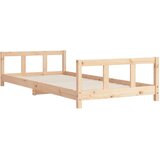  Otroški posteljni okvir 90x190 cm trdna borovina, (20916834) | Shoptok.si