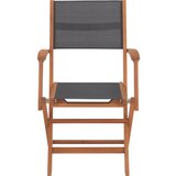 Ambia Garden ZLOŽLJIV VRTNI SEDEŽ akacija siva, naravne barve | Shoptok.si