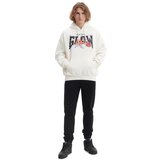 Cropp - Majica s kapuljačom - Slonovača | shoptok.hr
