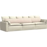 vidaXL jastučići za sofu 2 pcs bež 200 x 40 cm tkanina | shoptok.hr