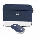 Celly torbica za laptop 16" + bežični miš tamno plava cene