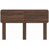  Uzglavlje s uzglavljem Smeđi hrast 150 cm Konstruirano drvo | shoptok.hr