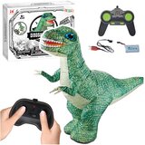 Lean Toys Veliki dinosaur na daljinsko upravljanje s platformom na kotačima 130 x 190cm | shoptok.hr